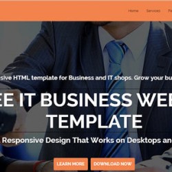 IT Business Website Template