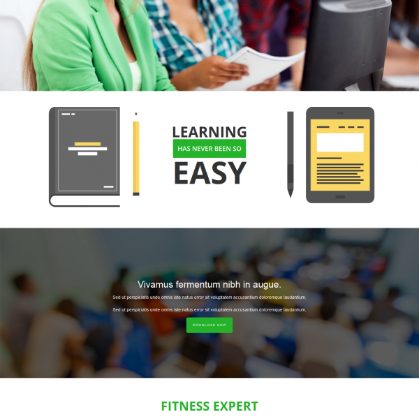 Education/Learning Html Template