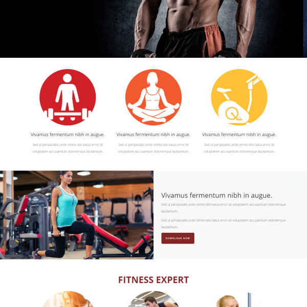 Fitness Html Template
